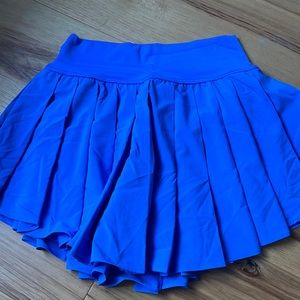 Blue aerie tennis skirt